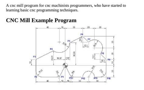 CNC Program Examples for CNC Programmers Machinists from .